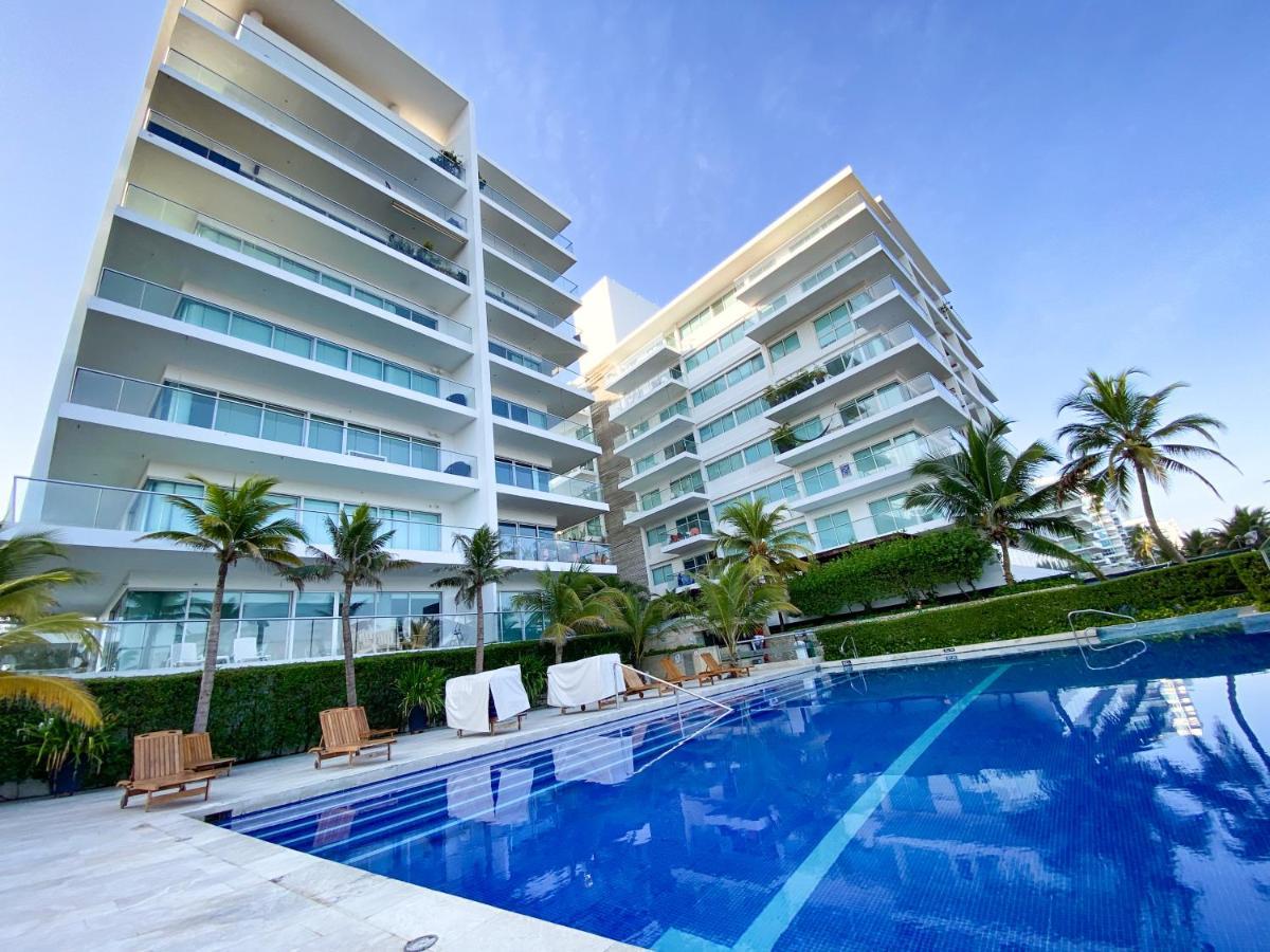 Vista Al Mar En Cartagena , Apartamento En Morros Картахена Экстерьер фото