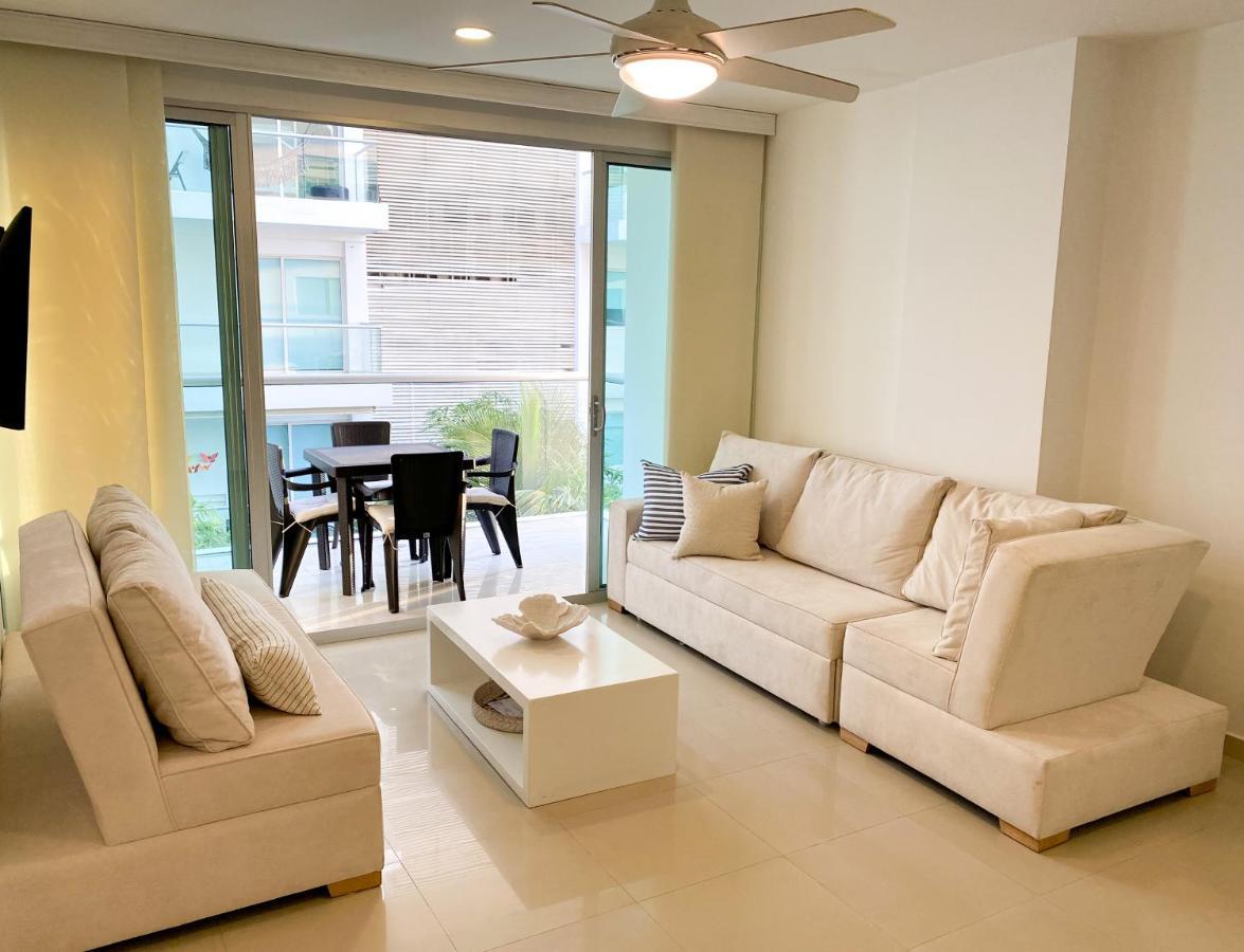 Vista Al Mar En Cartagena , Apartamento En Morros Картахена Экстерьер фото