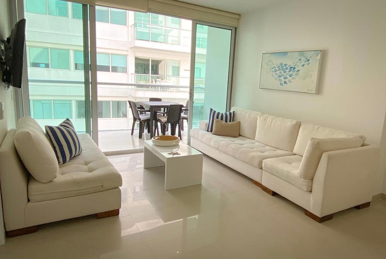 Vista Al Mar En Cartagena , Apartamento En Morros Картахена Экстерьер фото